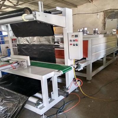 噴氣式防水卷材熱收縮封切包裝機 【雙榮】袖口式PE膜熱收縮包裝機 精品銷售圖片_高清圖_細節(jié)圖-大城縣雙榮機械設備廠